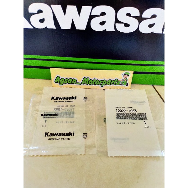 lidah membran kx kx85 velve Reed Original kawasaki
