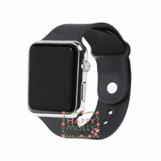 Led watch digital pria & wanita - Strap Rubber