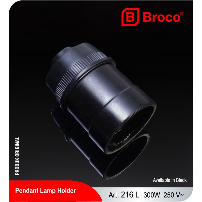 Fitting Gantung BROCO 216L / Ceiling Gantung BROCO / Rumah Lampu BROCO / Fitting BROCO - 216L