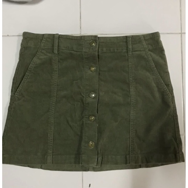 Corduroy Skirt