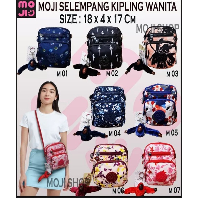 kipling tas slempang tas hp bahan parasut import