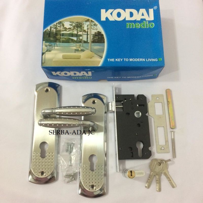 Kunci Pintu/Handle Pintu Merk Kodai Medio 606