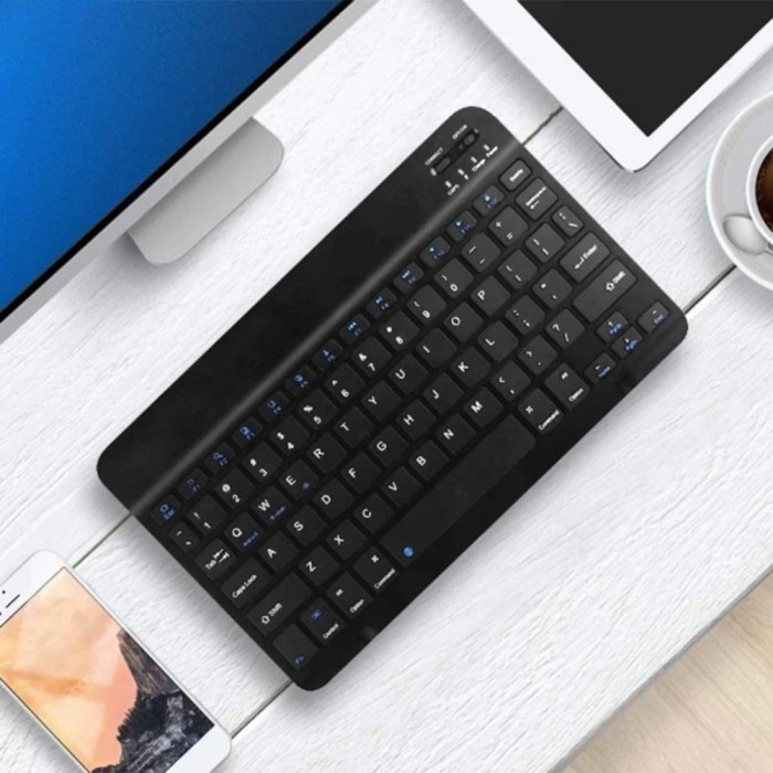 Paket Keyboard + Mouse Bluetooth Wireless set Bluetooth connection For iPad Android iOS