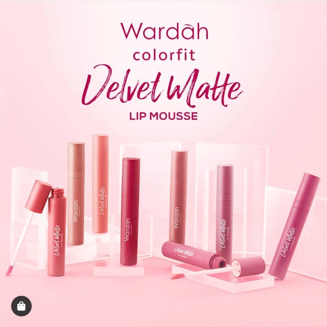 Wardah COLORFIT VELVET MATTE LIP MOUSSE / wardah colorfit lip mousse / wardah lip mousse