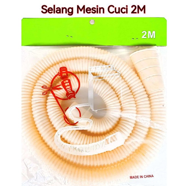 Selang Pembuangan Mesin Cuci 2meter Plastik