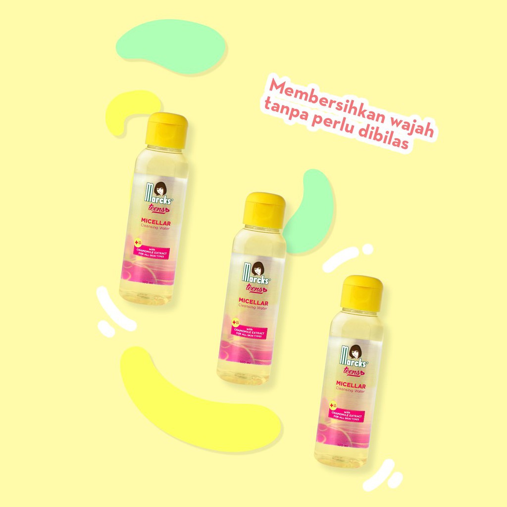 MARCKS Teens Micellar Water 100ml dan 250 ml