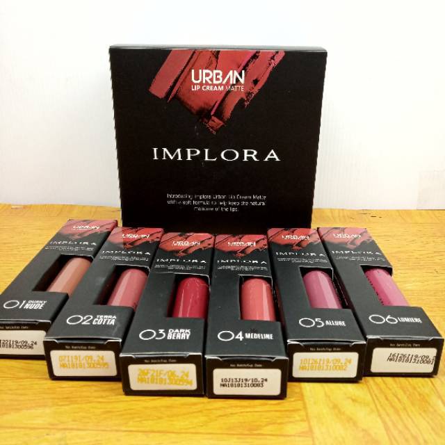 LIP CREAM  IMPLORA URBAN MATTE