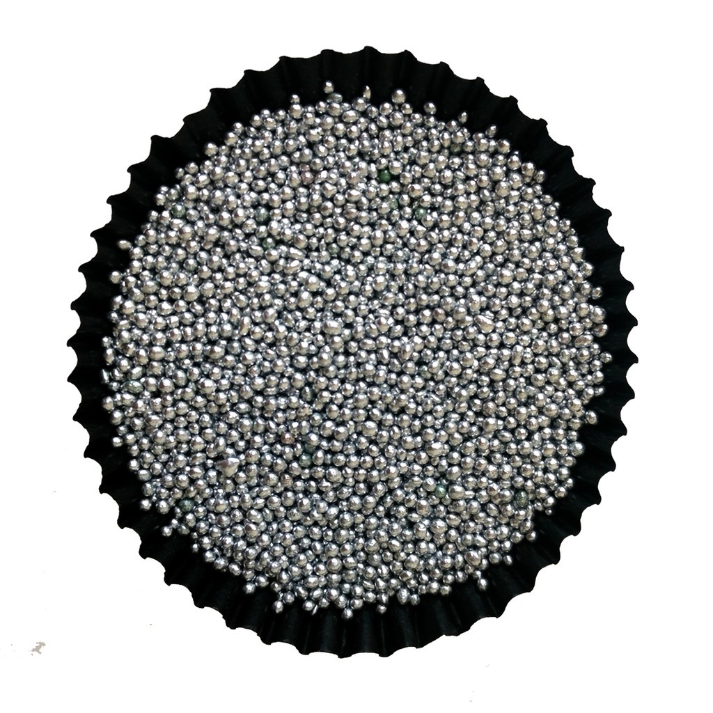 

MUTIARA PEARL SILVER MINI SPRINKLES EDIBLE CAKE KUE TRIMIT PERAK DEKORASI HIASAN TABURAN KUE TOPPER TABUR GULA CHEF