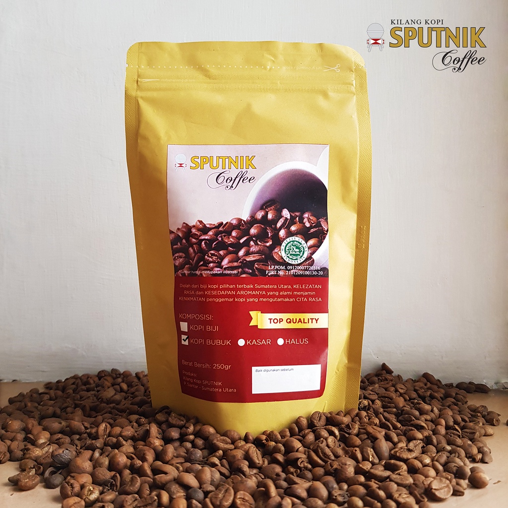 

[Sputnik] Bubuk Kopi Robusta 250 gr - PREMIUM GRADE
