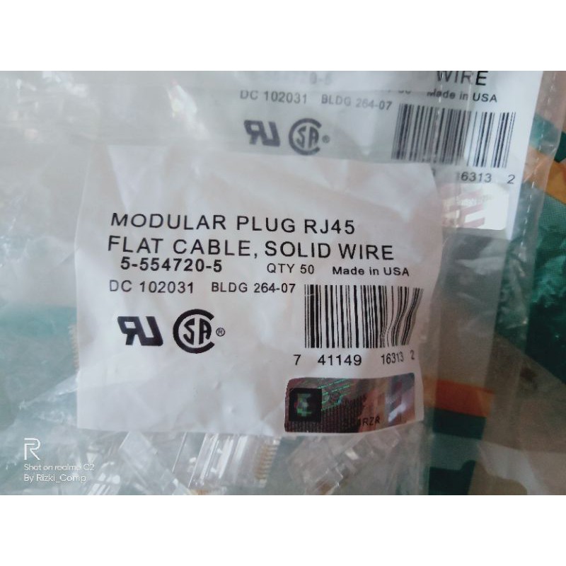 Connector RJ45 AMP original