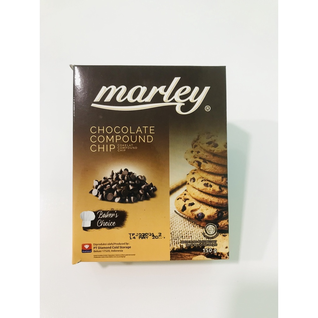 

Marley Chocochip Dark Chocolate Compound 150gr