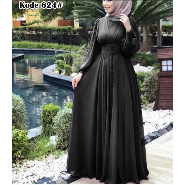 624# longdress fashion muslim terbaru // dress muslim//BAJU MUSLIM TERBARU