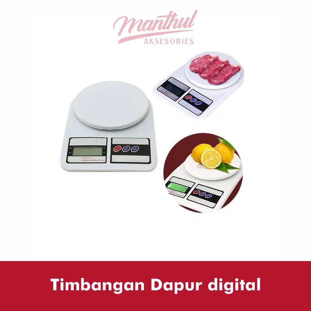 Timbangan dapur digital elektronik kitchen scale SF-400