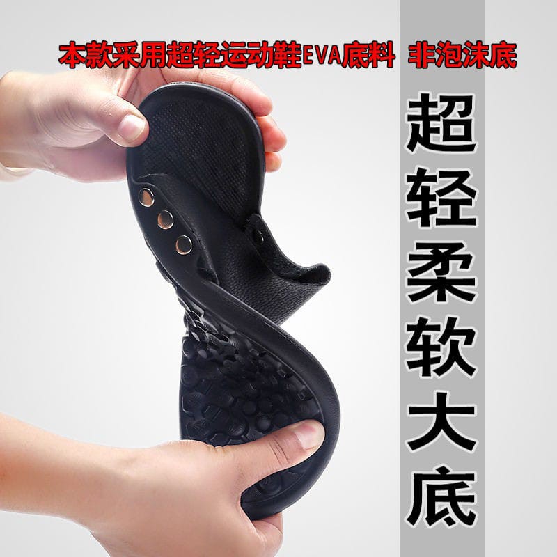Sandal Kulit TERLARIS Sandal model terbaru JNC 6 impor asli karet