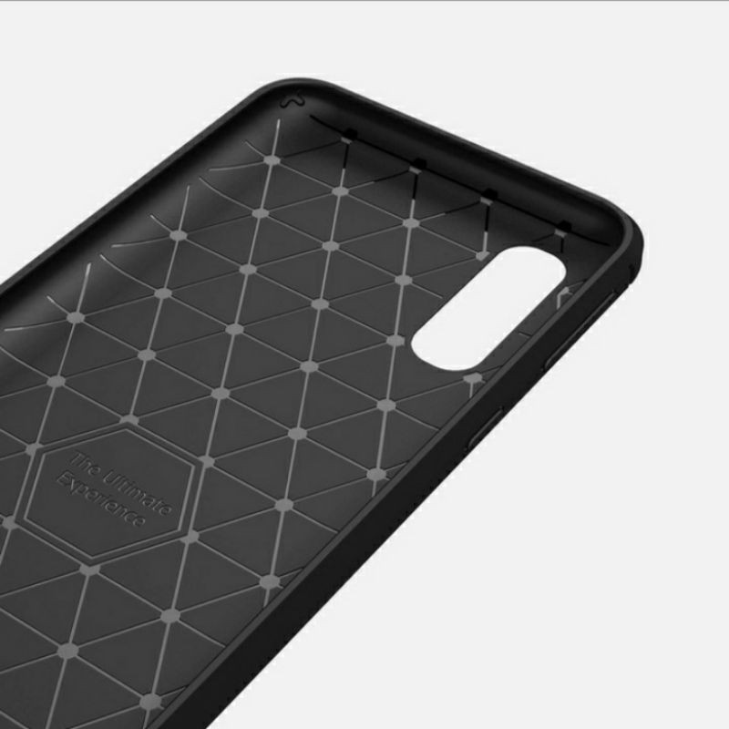 casing softcase carbon fiber ipaky xiaomi redmi 9a