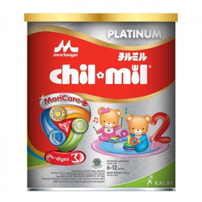 Morinaga Chil-Mil Platinum 2 Moricare+ 800gr [6-12 Bulan]