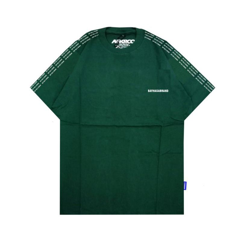 AFKRCO TSHIRT - KAOS - KAOS PRIA ORIGINAL HAND HIJAU