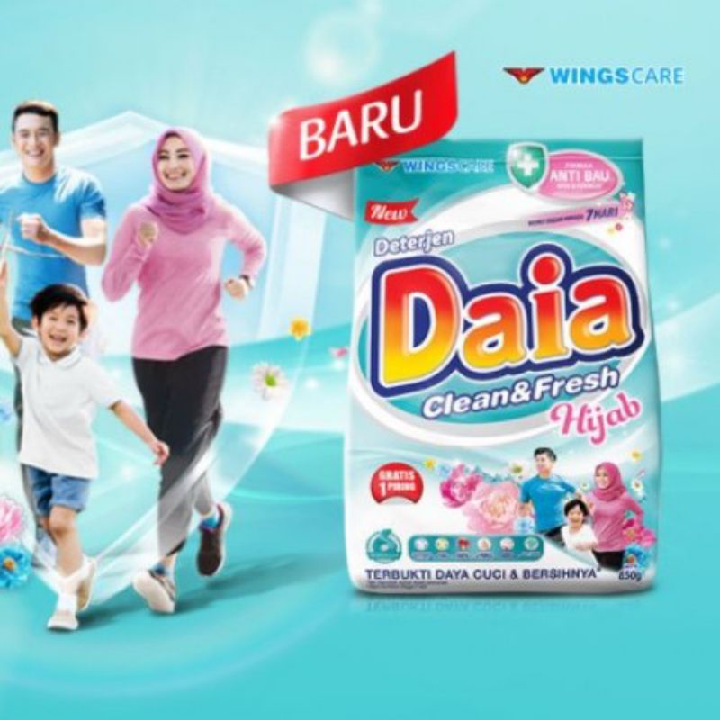 Daia Deterjen 850 - 935 gr