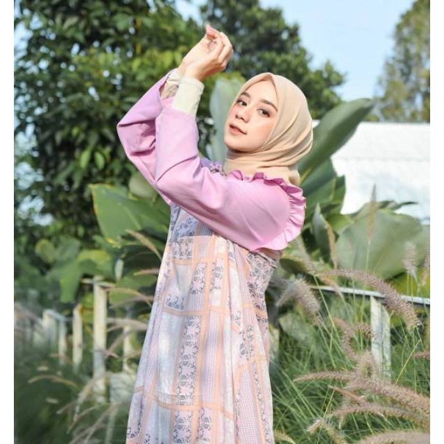 DRESS WANITA - MINERVA DRESS - DRESS  MUSLIM WANITA - PAKAIAN WANITA  - GAMIS WANITA - DRESS HIJAB