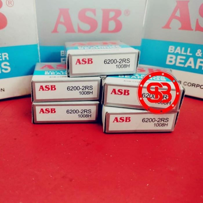 Bearing / Laker / Laher 6200 2RS ASB