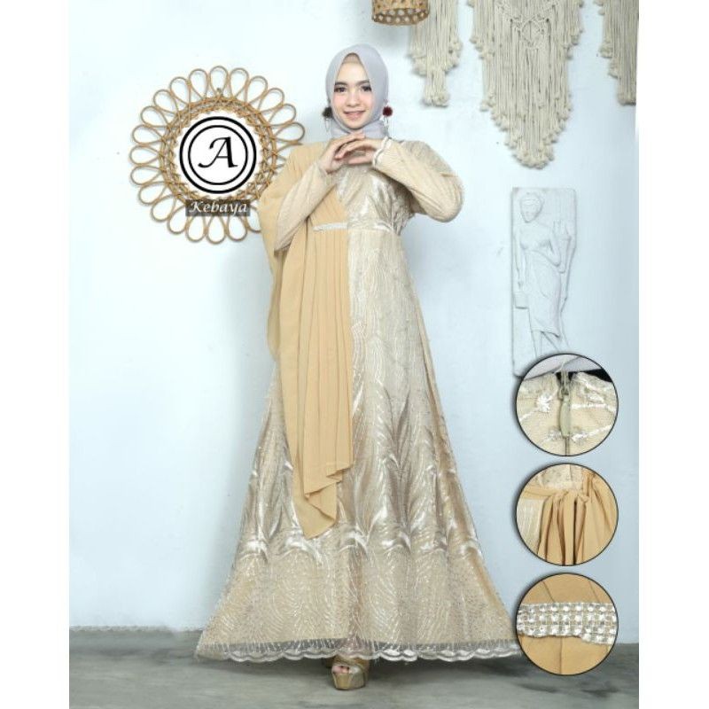 GAMIS SELENDANG  BABYDOOLL