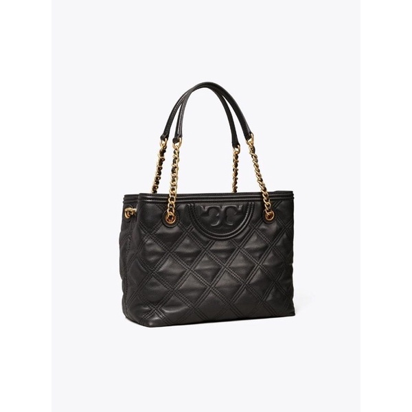 TB fleming soft tote in black