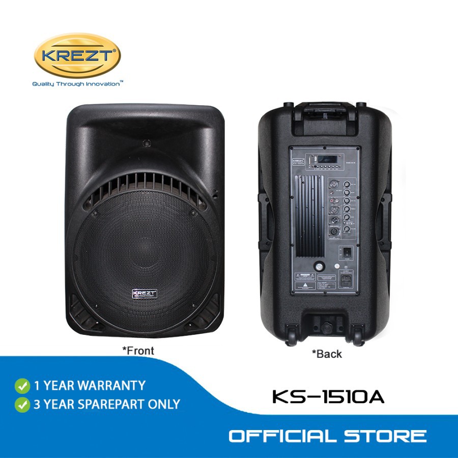 ACTIVE SPEAKER KREZT KS 1510 A