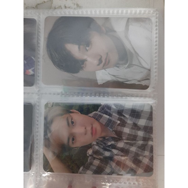 NCT PHOTOCARD pc ; doyoung future , jisung future, haechan reload , jeno reload cc , taeyong N ver s