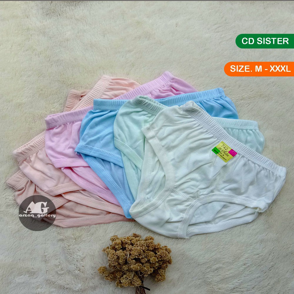 3 PCS Celana Dalam Wanita Ch Sister 742