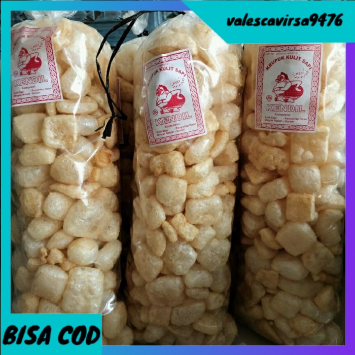 

⭐BISA COD⭐ rambak sapi kendil 1 guling/ bal