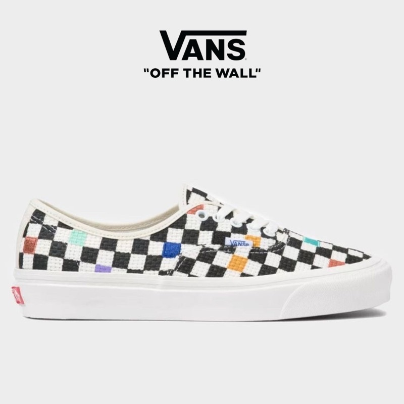 Vans Anaheim Authentic 44 DX Needlepoint Collection | Sepatu Vans Original 100%