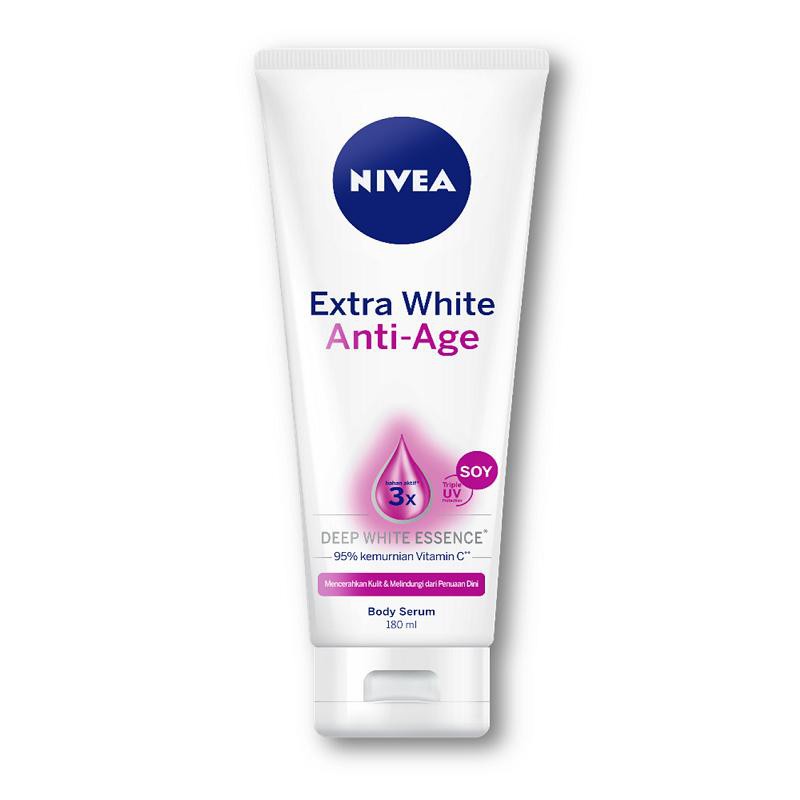 NIVEA Extra White Body Serum 180ml ANTI AGE