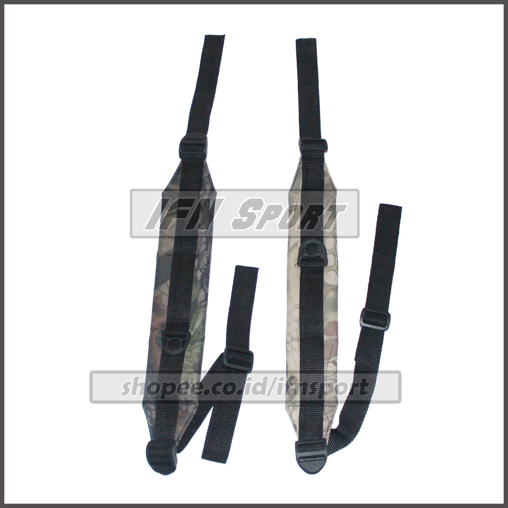 Tali Sandang Senapan Angin Swivel Camo