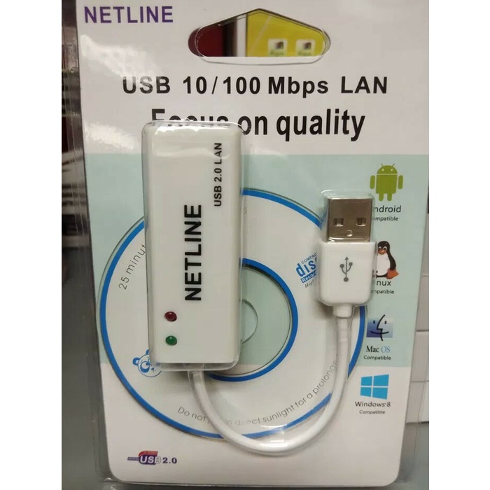 USB 2.0 to Lan Ethernet RJ45