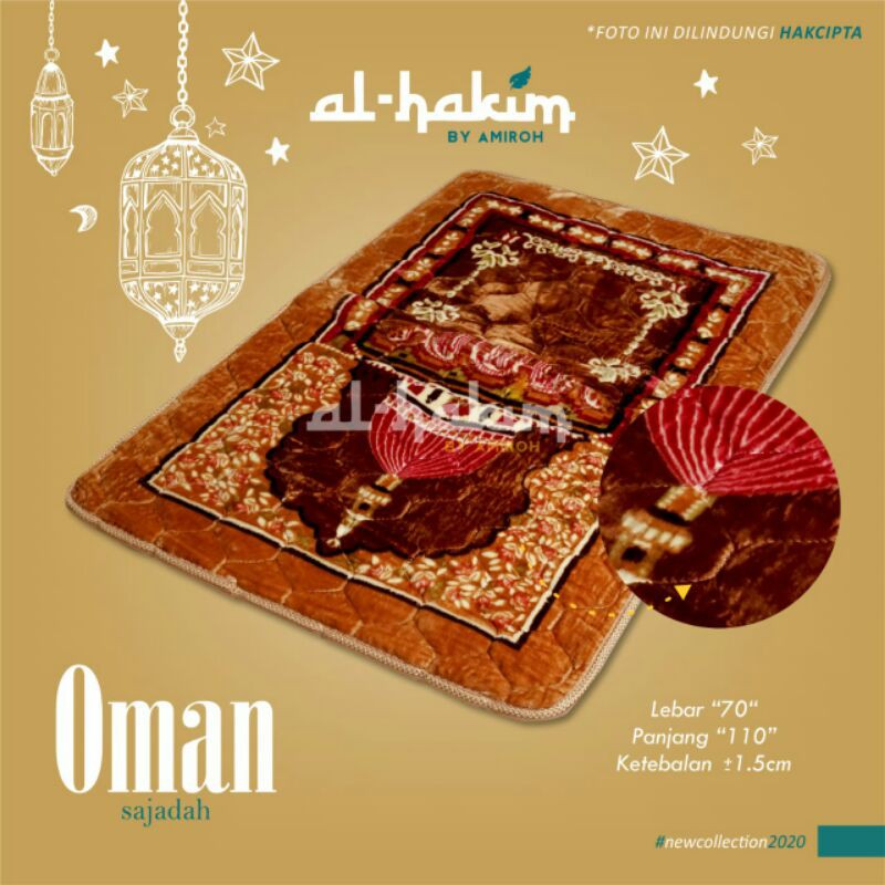 Sajadah Busa Tebal Oman Qatar Original