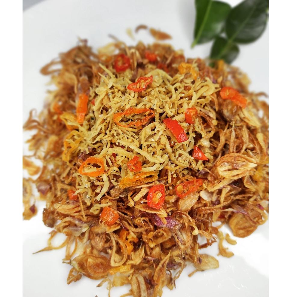 

☛Flash sale}!! TERI MEDAN BAWANG GORENG CABE RAWIT /GURIH GARING/TANPA PENGAWET ^