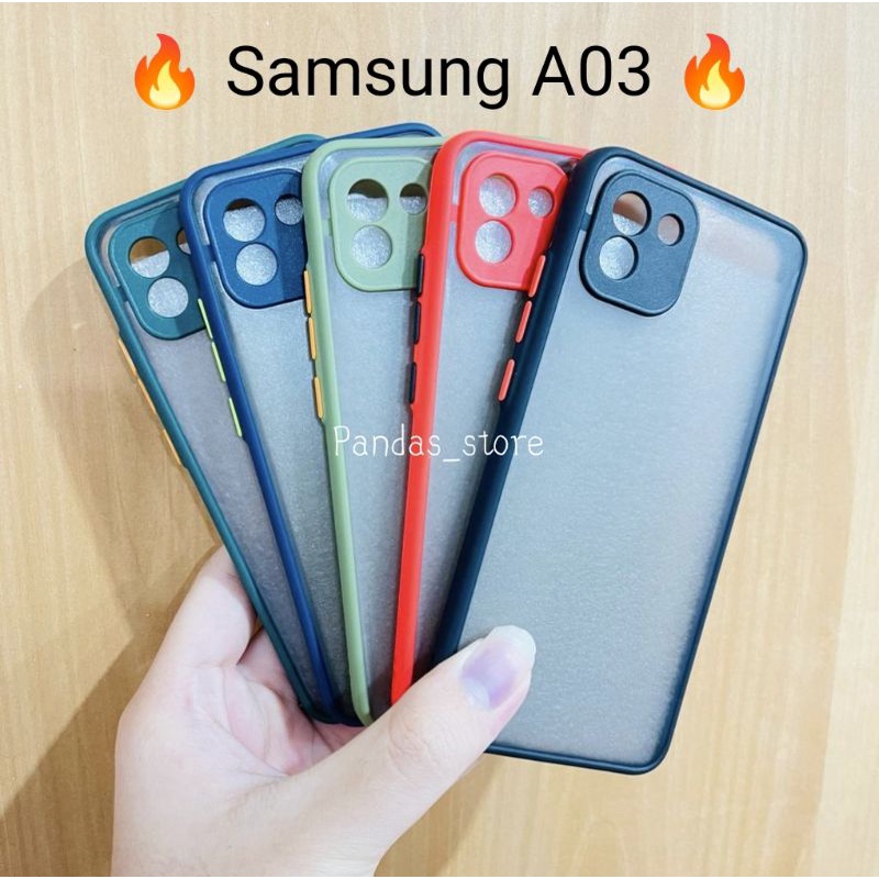 CASE MY CHOICE SAMSUNG A03 SOFTCASE DOVE PELINDUNG KAMERA