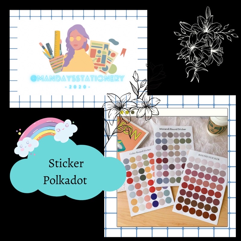 

Sticker Polkadot