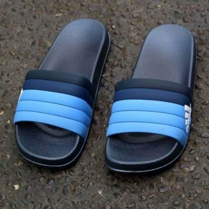 Sandal Slop Pria Garis Kode 09