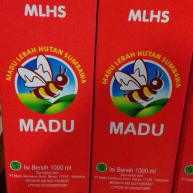 Madu Lebah Hutan Sumbawa MLHS 1000ml 1L