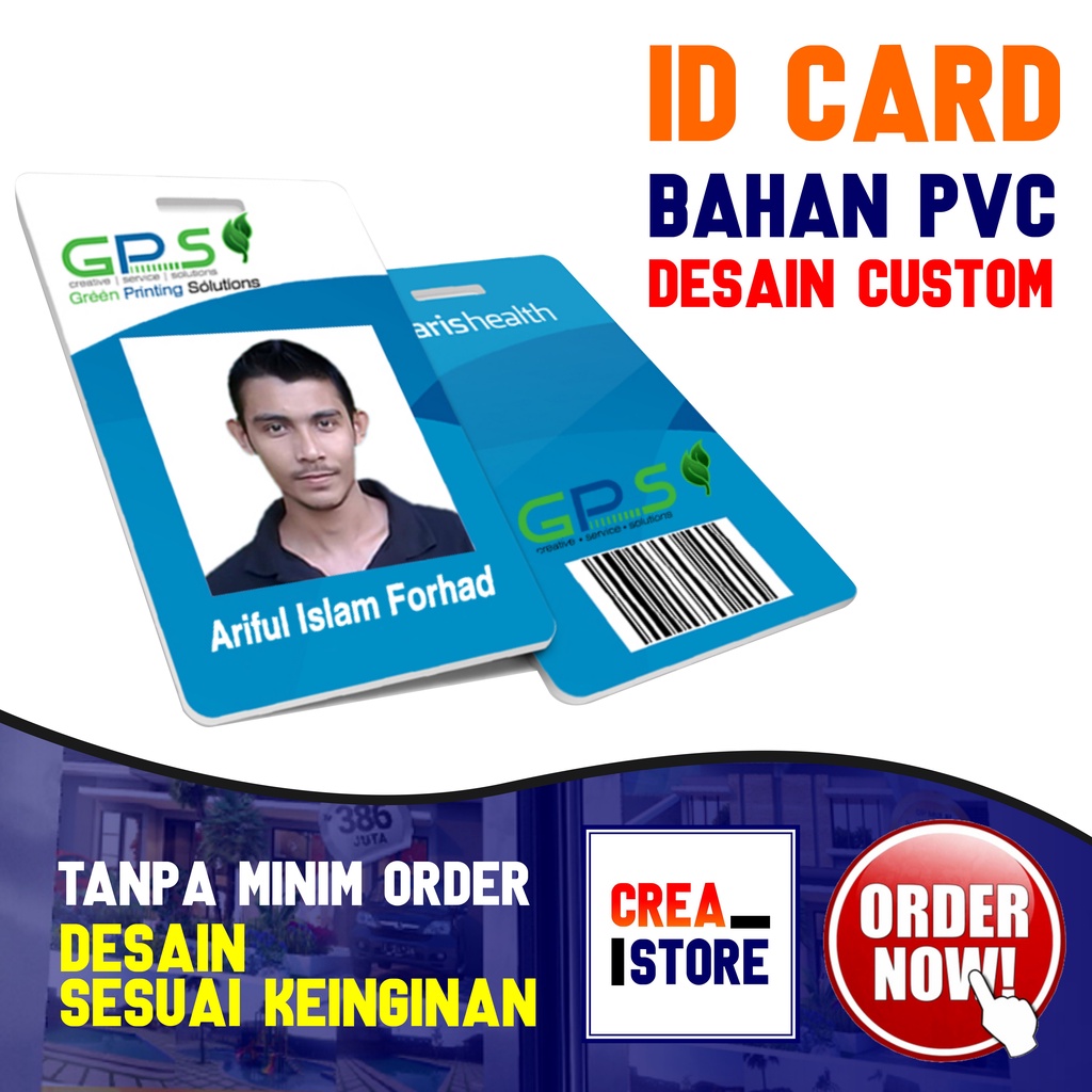 

Cetak ID Card PVC - ID Card PVC Bisa Untuk ID Karyawan Name Card