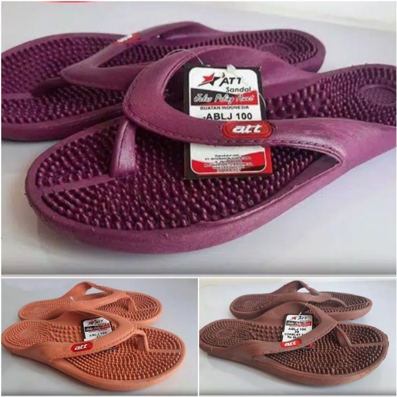 sandal jepit wanita berduri att