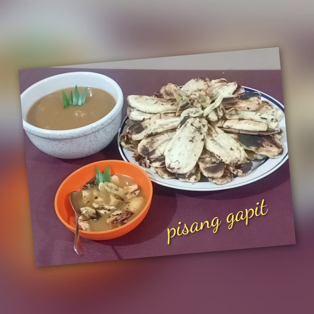 

Camilan Pisang Gapit Asli Khas Kalimantan