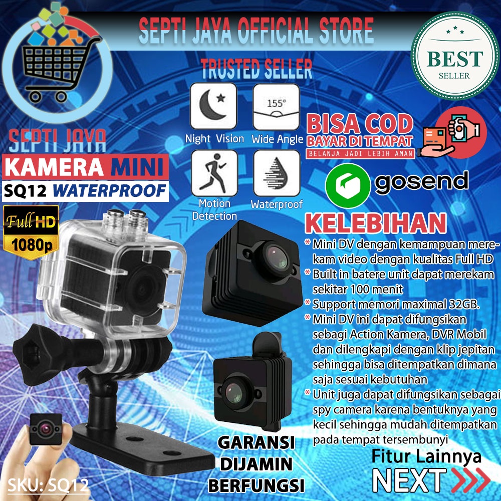 Jual Alat Canggih Camera Hidden Spy Cam Kamera Mini Action Cam Kecil
