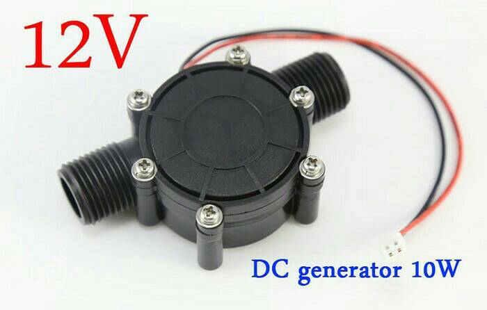 Generator Turbin Air Pembangkit Listrik Tenaga Air 12V DC 10W Termurah