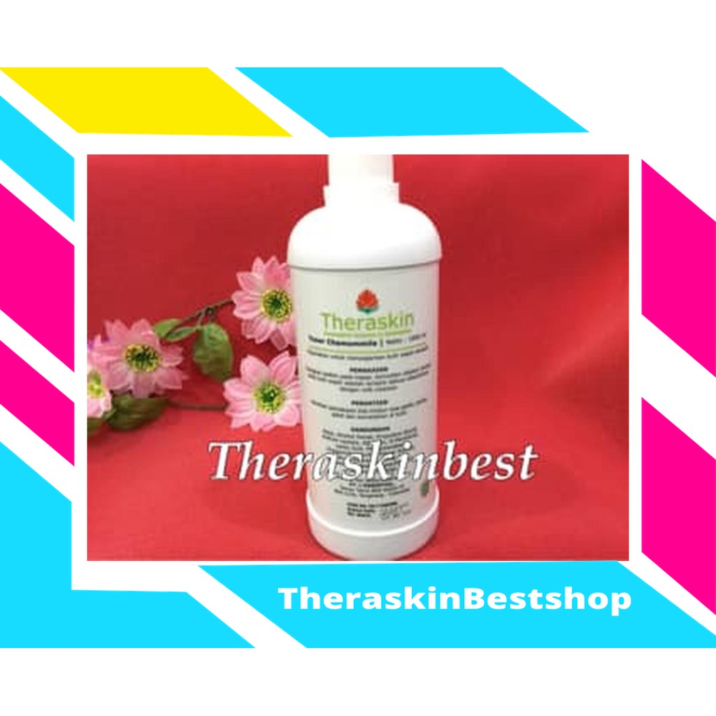 Theraskin Toner Chamommile 1000 ml ( 1 liter) BPOM, Garansi Produk Resmi