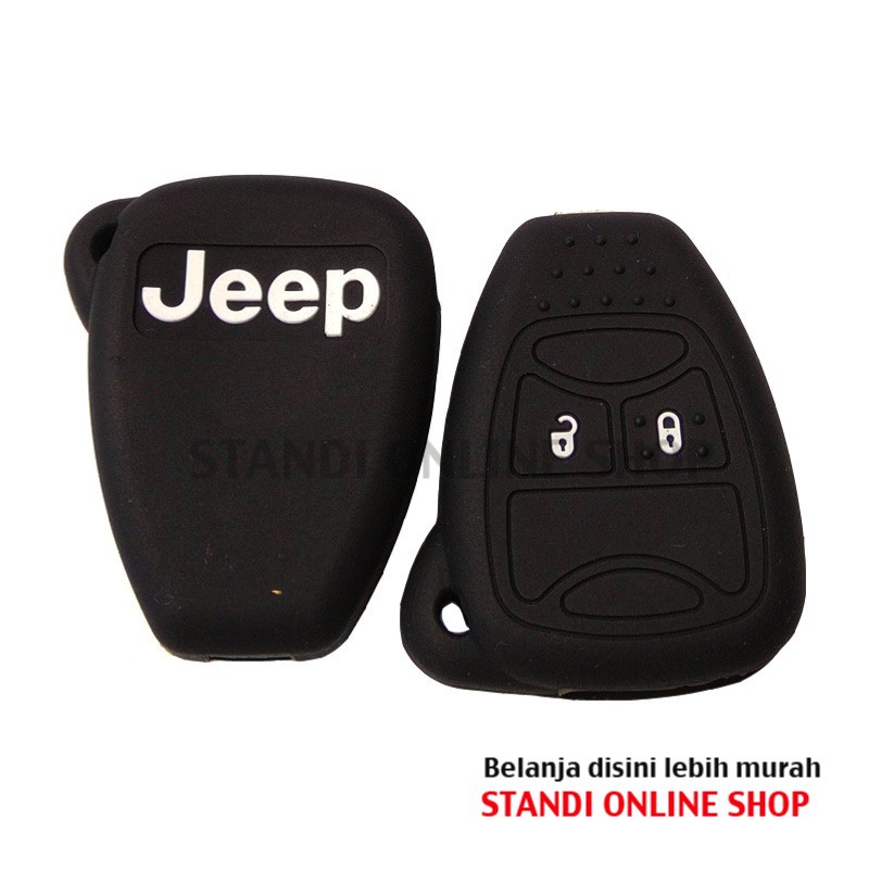 Kondom Kunci Silikon Remote Keyshirt JEEP WRANGLER