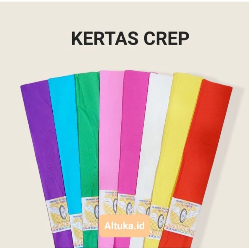 

Kertas Crep / Krep / Klobot / tisyu LEBAR