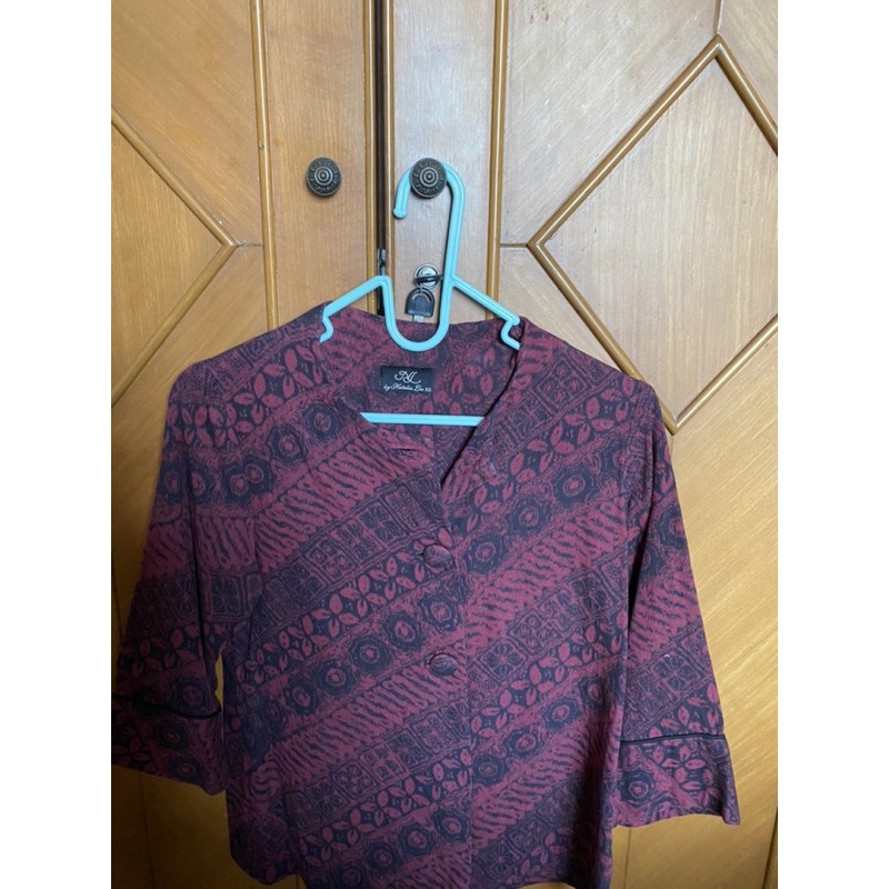 PRELOVED BATIK ATASAN NATALIA LIU SIZE XS