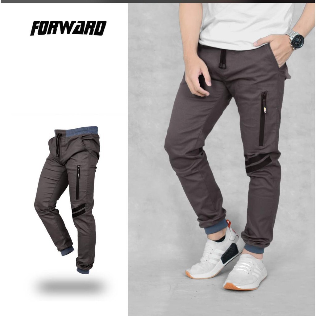 Celana Jogger Pakaian Pria / Bawahan Pria - Celana joger jogger pria strip original urban